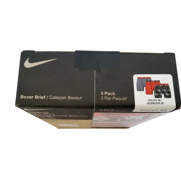 Nike Dri-FIT Essentials Micro Youth Boxer Brief 3-Pack Smooth Designed for youth - Picture 3 of 4